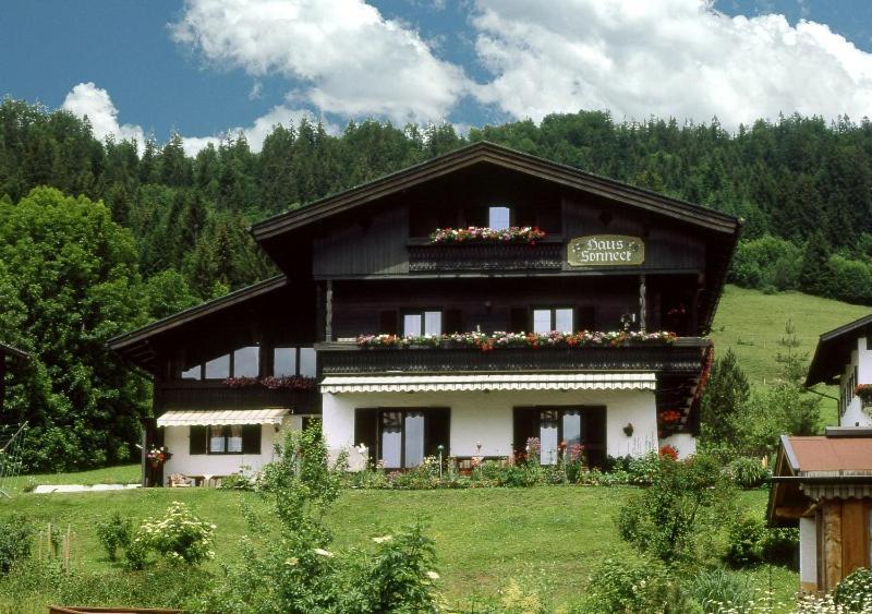 Haus Sonneck Ferienwohnungen Gbr Reit im Winkl Dış mekan fotoğraf